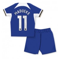 Chelsea Noni Madueke #11 Hjemmedraktsett Barn 2023-24 Kortermet (+ Korte bukser)